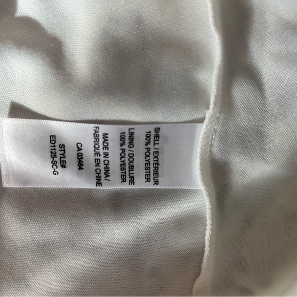 NWT Cute Black/Yellow/White Floral, sheer outer layer dress, Sz 12 fr Ricki’s - Picture 7 of 10